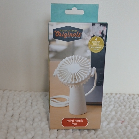 Meridian Point Other - Meridian Point Originals Collection Mini Neck Fan